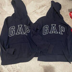 Gap Kids Logo Fleece Hoodies Lot of 2